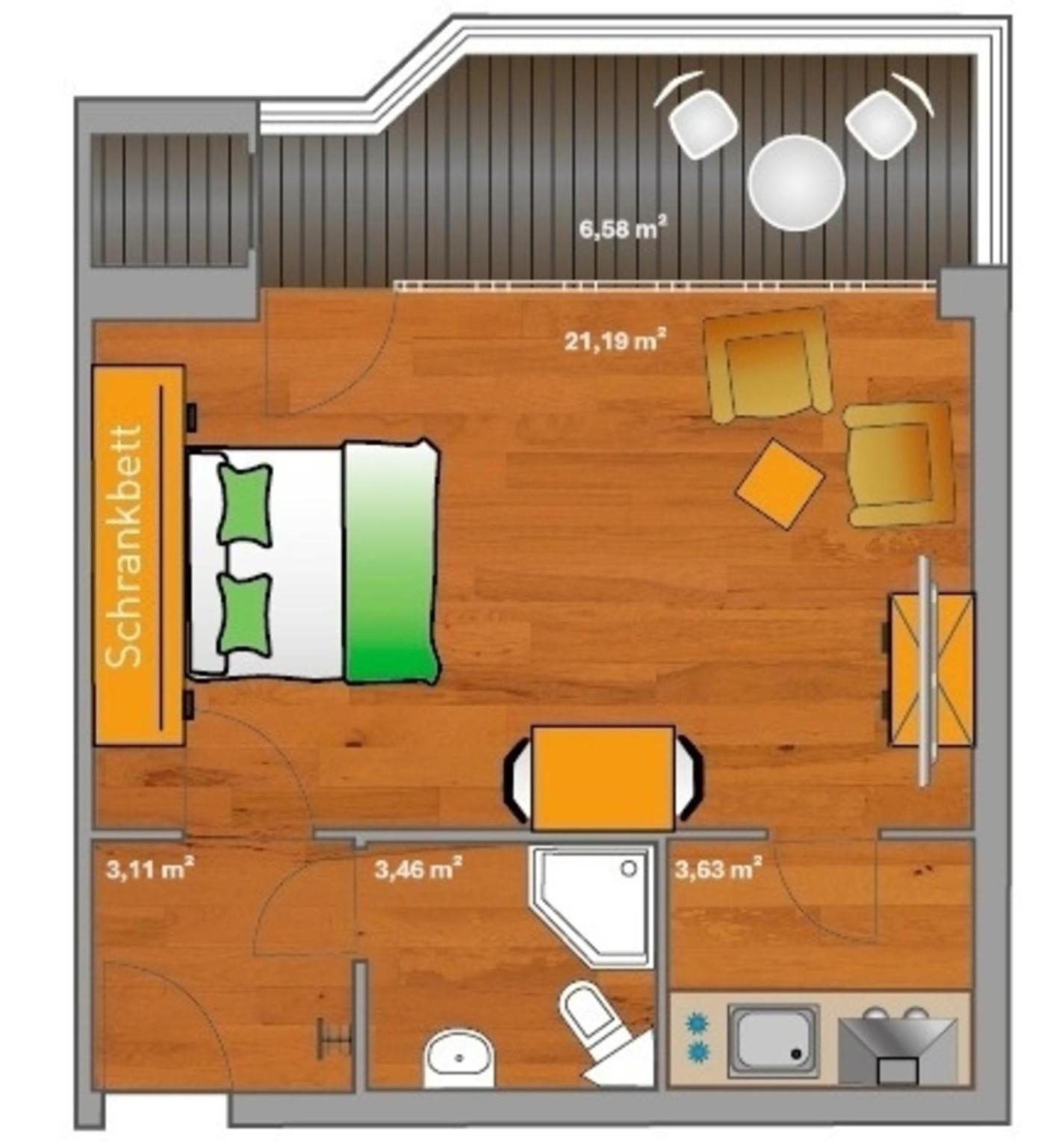 Ancora Marina Haus 2 Nr 03, Typ 2 Daire Neustadt in Holstein Dış mekan fotoğraf